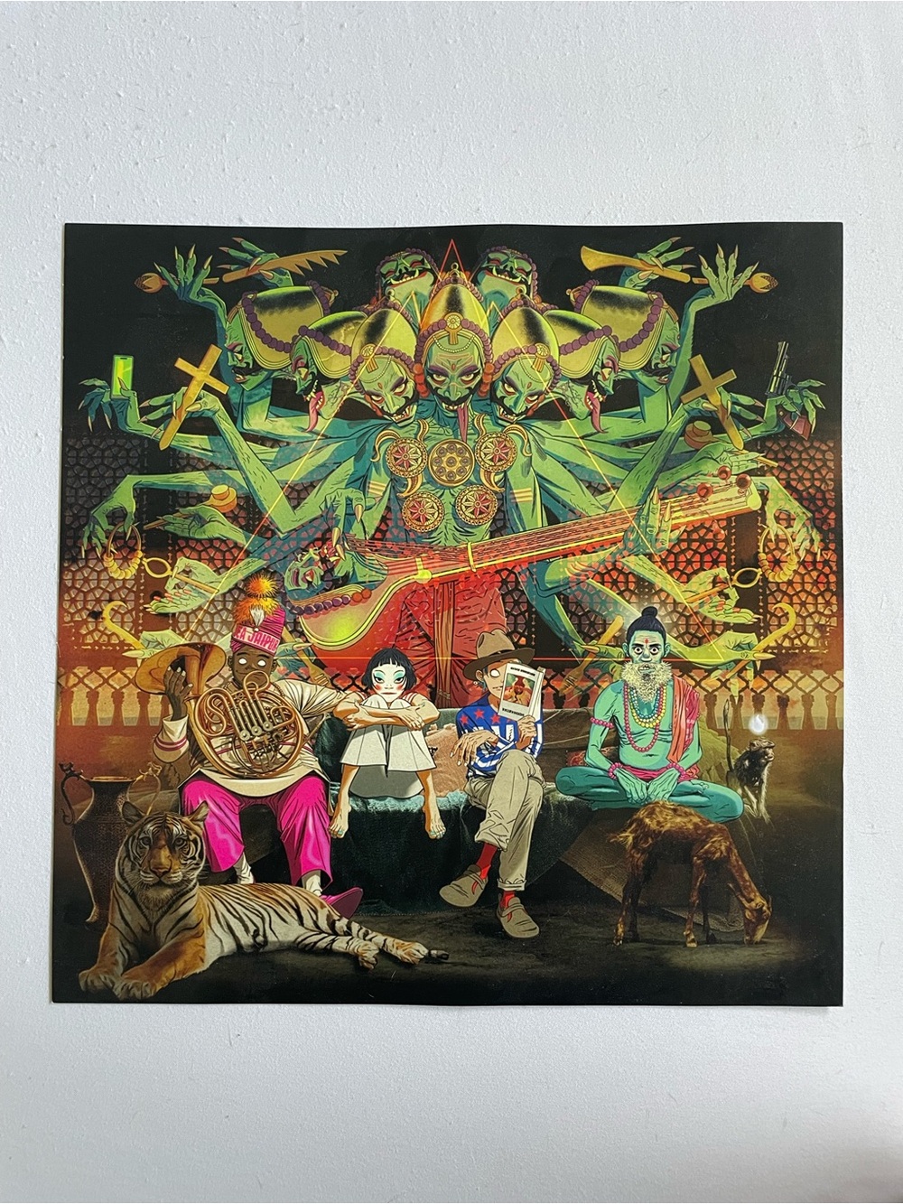 Gorillaz / Ravana Mountain — Album Sized Poster